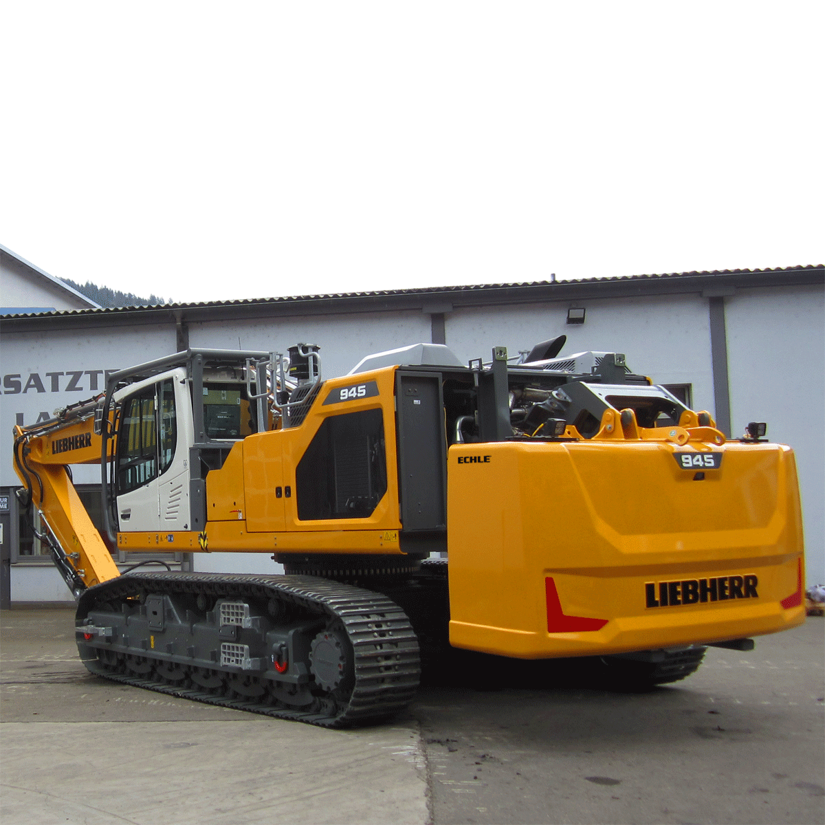 ECHLE Liebherr R945 Absetzbares Kontergewicht