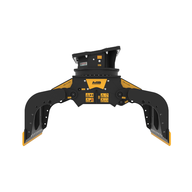 sorting demolition grapple