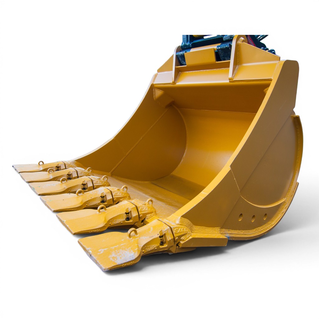 Tieflöffel Baggerlöffel in gelb ECHLE