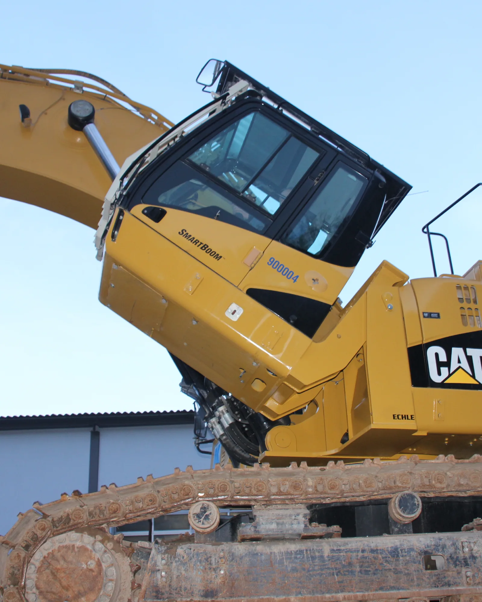 Bagger-ECHLE-Kippkabine-CAT-365