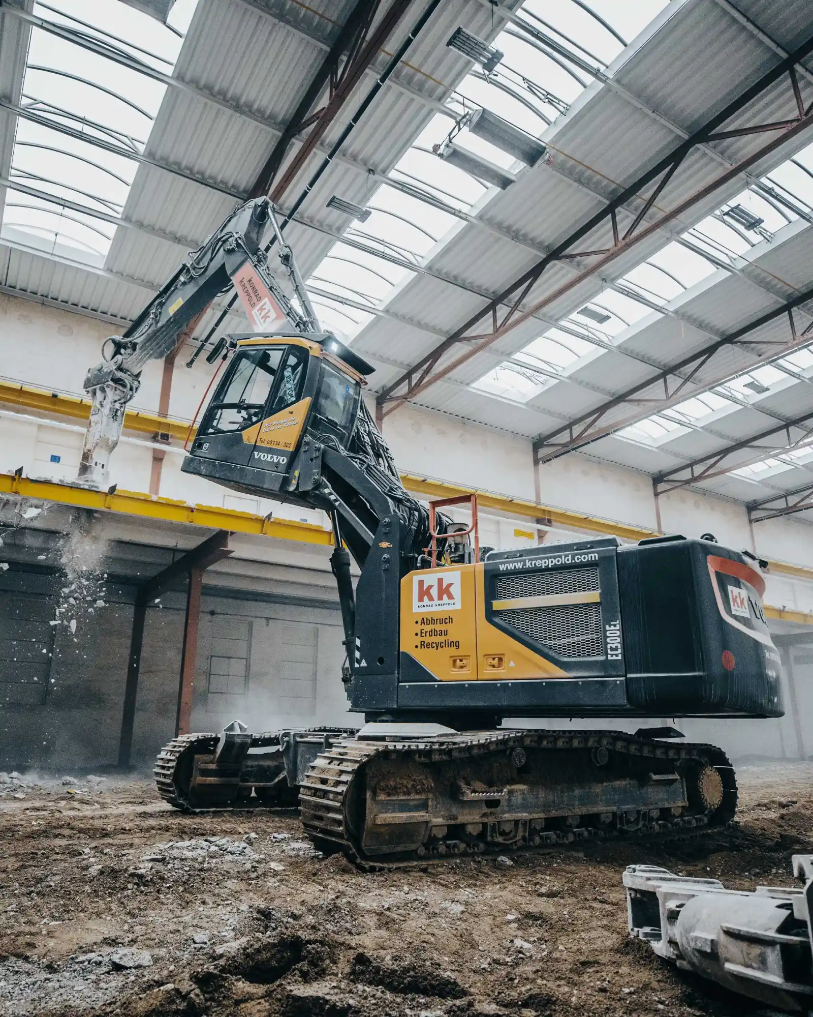 ECHLE Bagger Hub-Kippkabine Volvo EC300