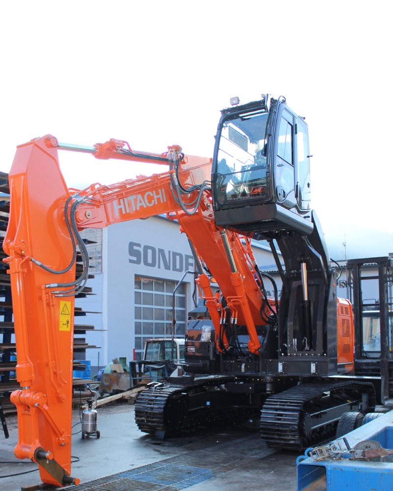 ECHLE Bagger Hubkabine Hitachi ZX225 USLC-6
