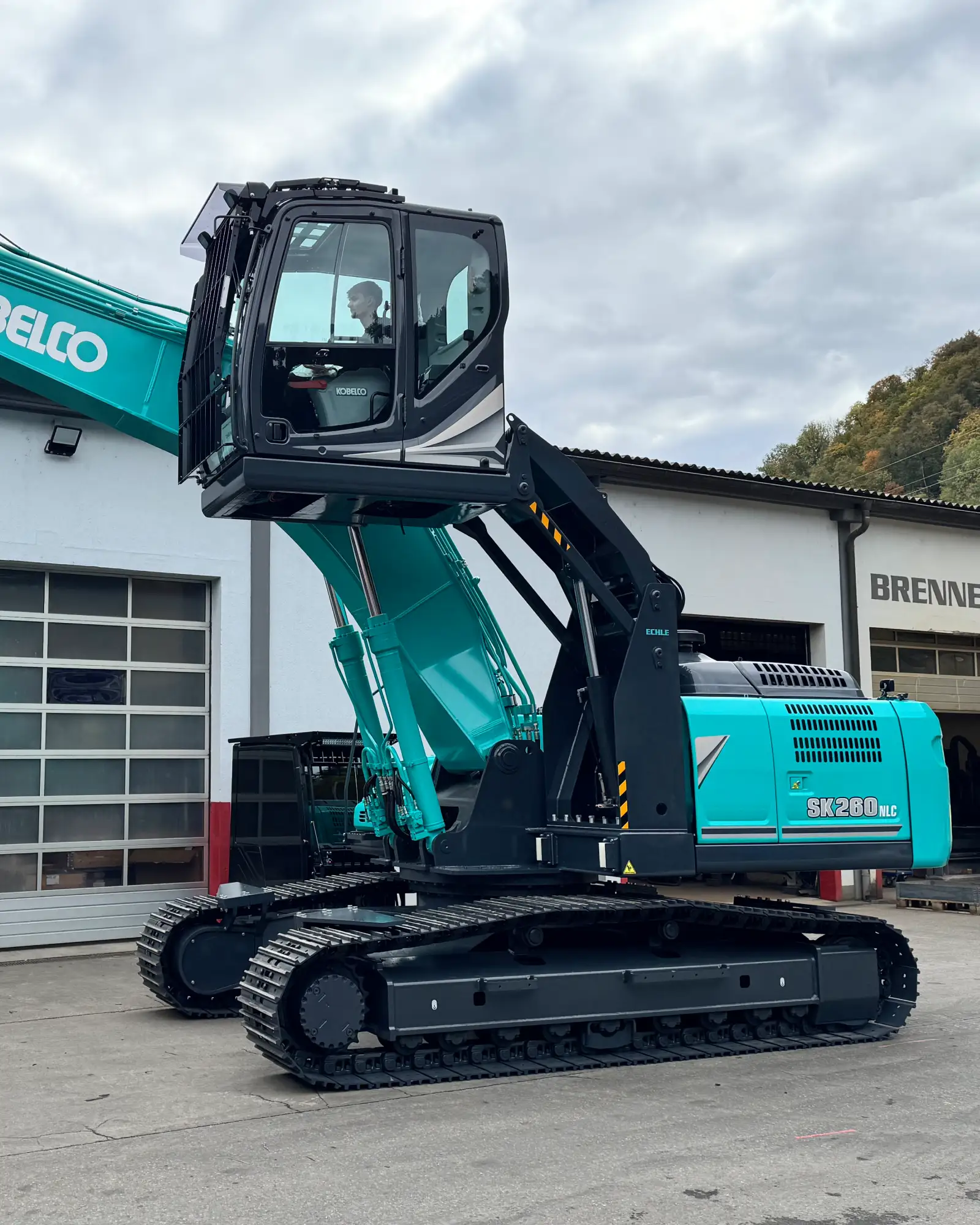 ECHLE Bagger Hubkabine Kobelco SK260NLC