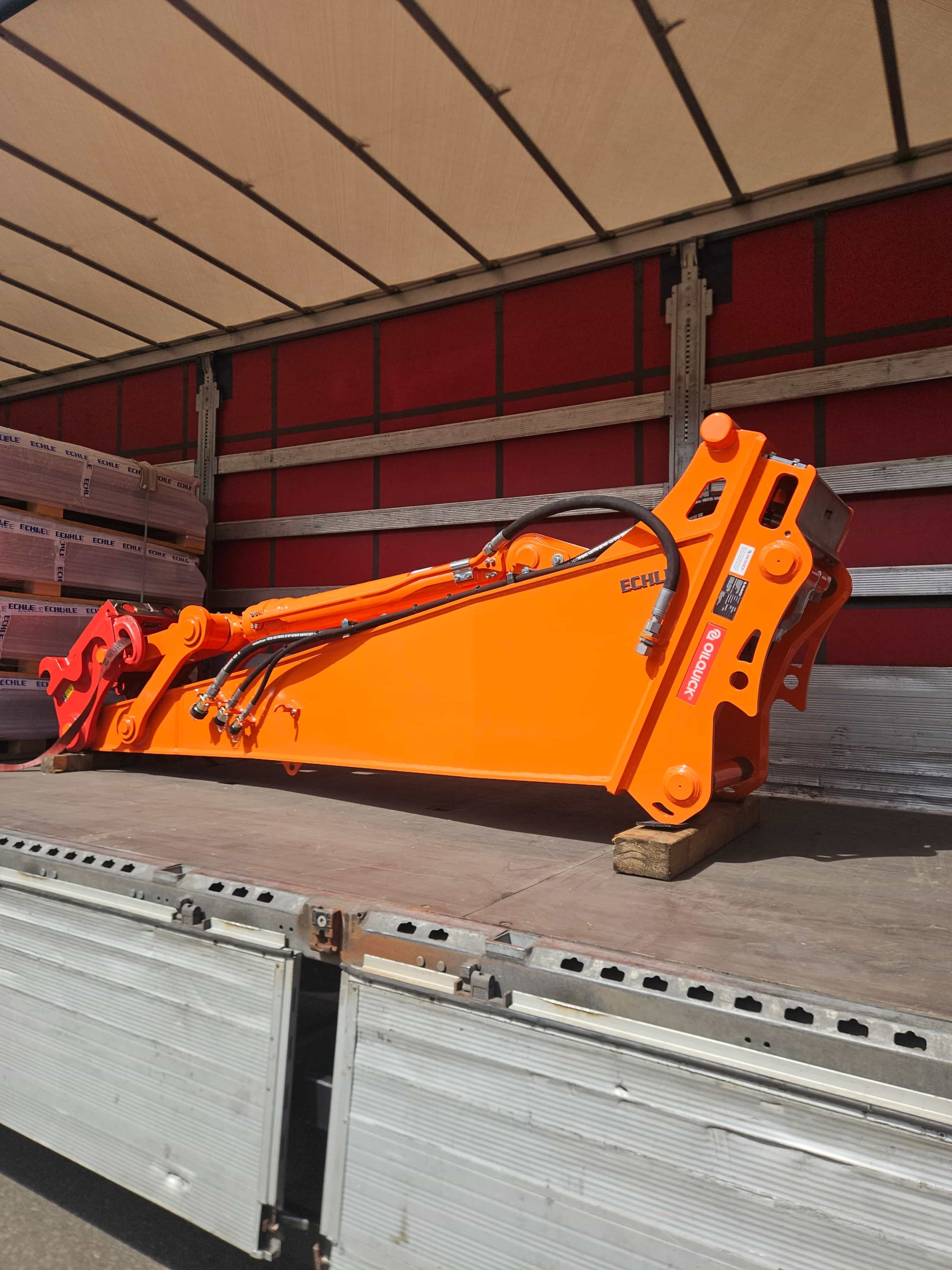 Zusatzstiel bagger echle